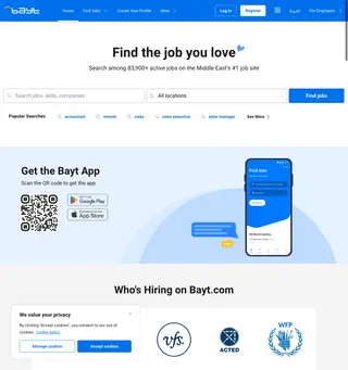 Bayt.com platform preview Bayt.com platform preview