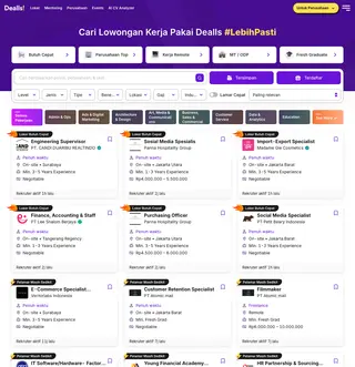 Dealls platform preview Dealls platform preview
