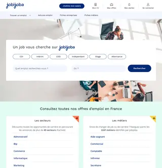 Jobijoba platform preview Jobijoba platform preview